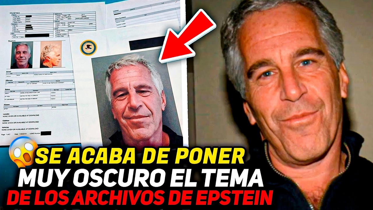 Se acaba de poner MUY oscuro el tema de los Archivos de Epstein-No se ni que decir
