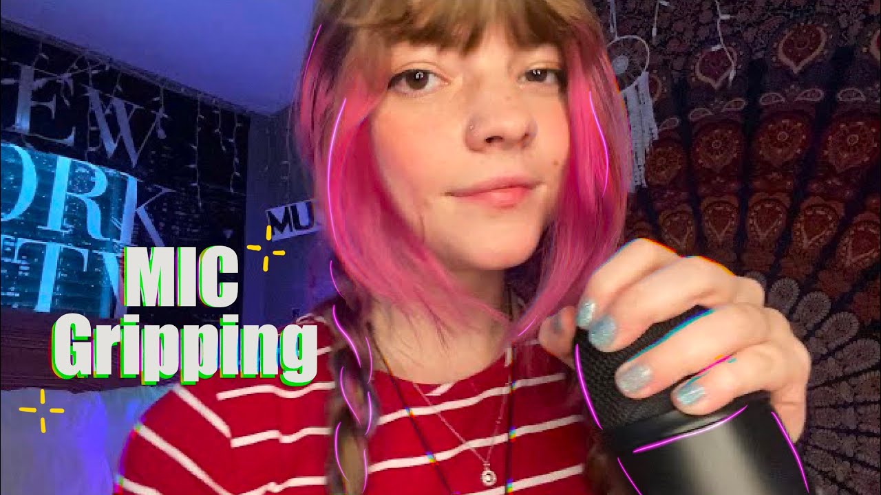 ASMR *Intense* MIC GRIPPING | Mouth Sounds, Hand Sounds, Foam Cover & More