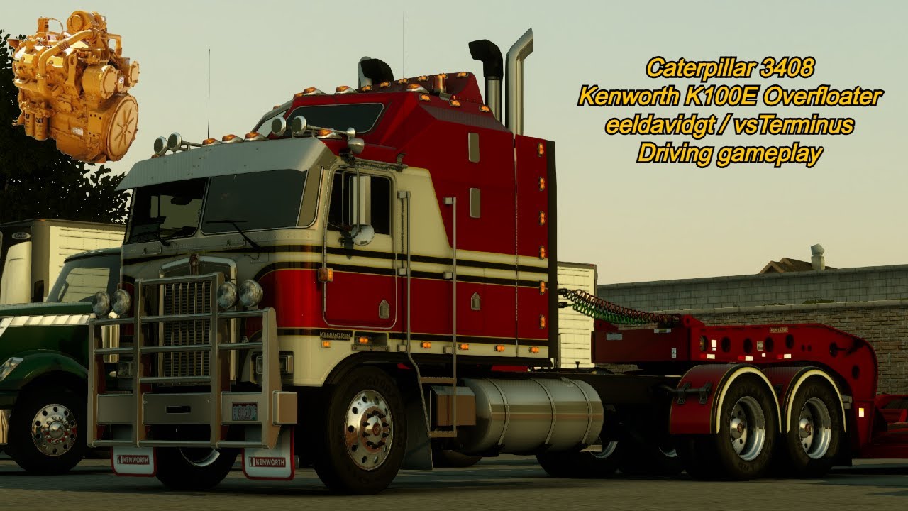 Coast to Coast K100E Caterpillar 3408 eeldavidgt | American Truck Simulator