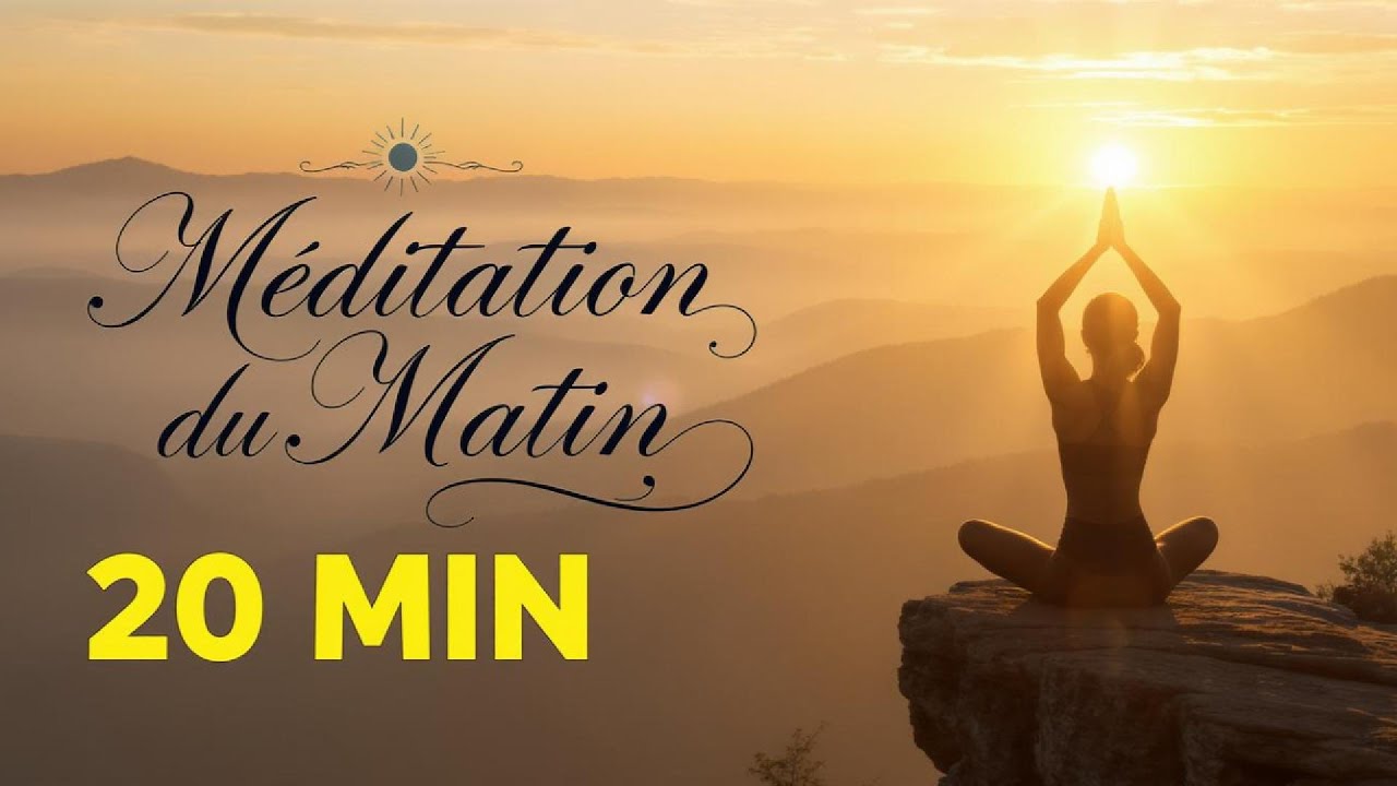 Méditation du Matin 20 min 🔆 | Séance Guidée pour Confiance, Clarté & Énergie Positive