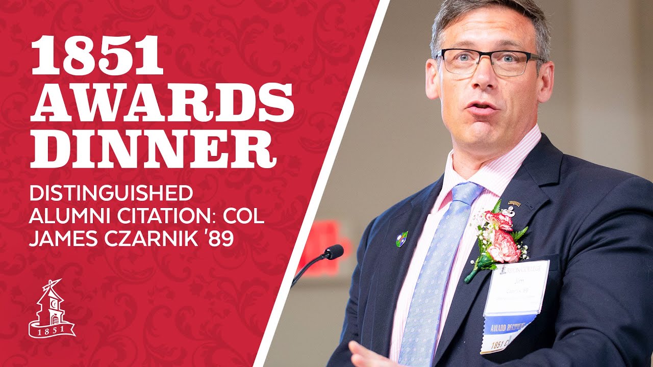 Distinguished Alumni Citation: Col  James Czarnik '89