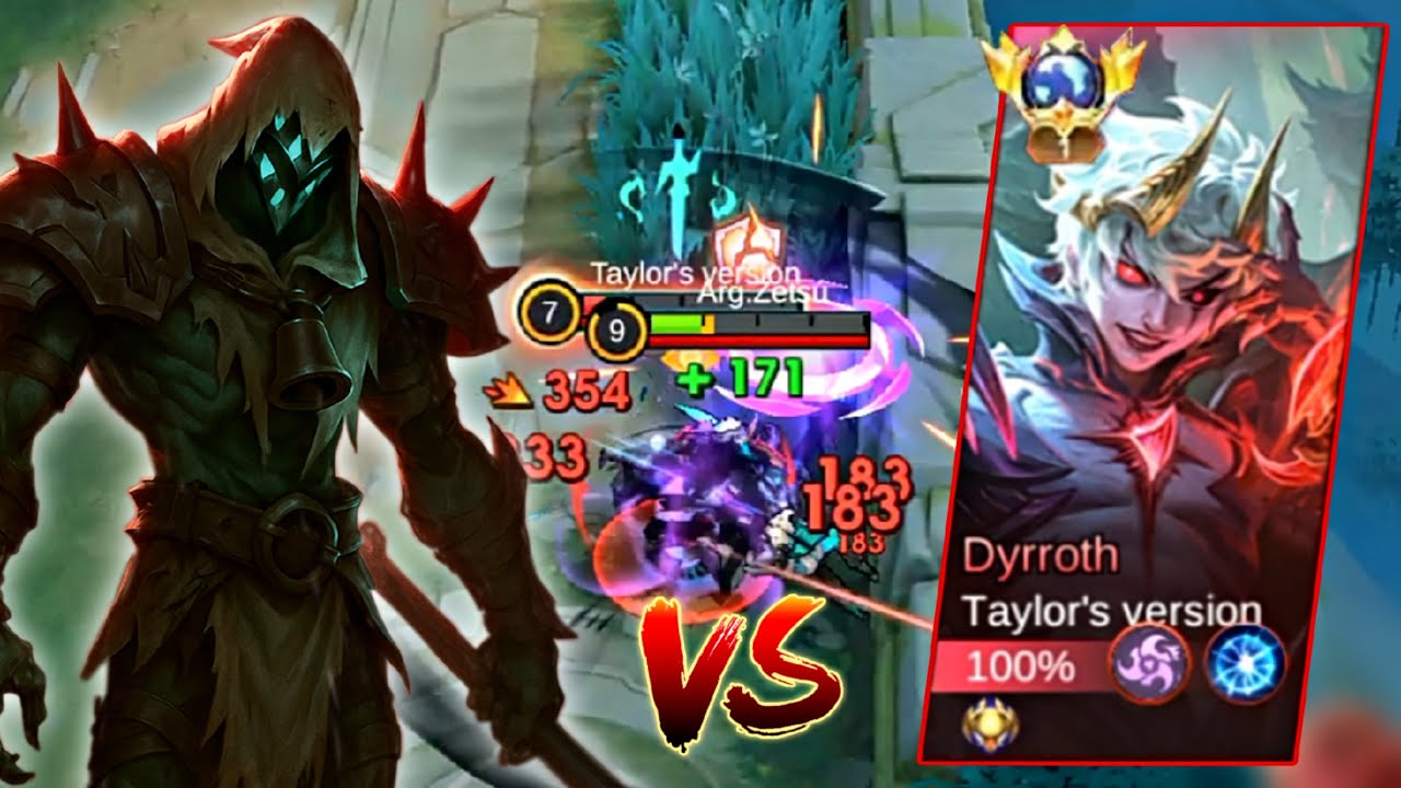 GLOBAL ARGUS VS REVAMP DYRROTH 😈 IMMORTAL KING VS ABYSS PRINCE!!