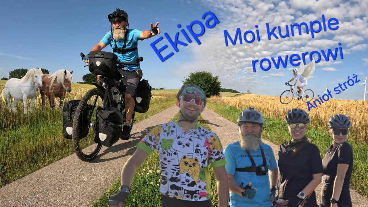 Rowerem z Anglii do Polski rok 2024 cz 7