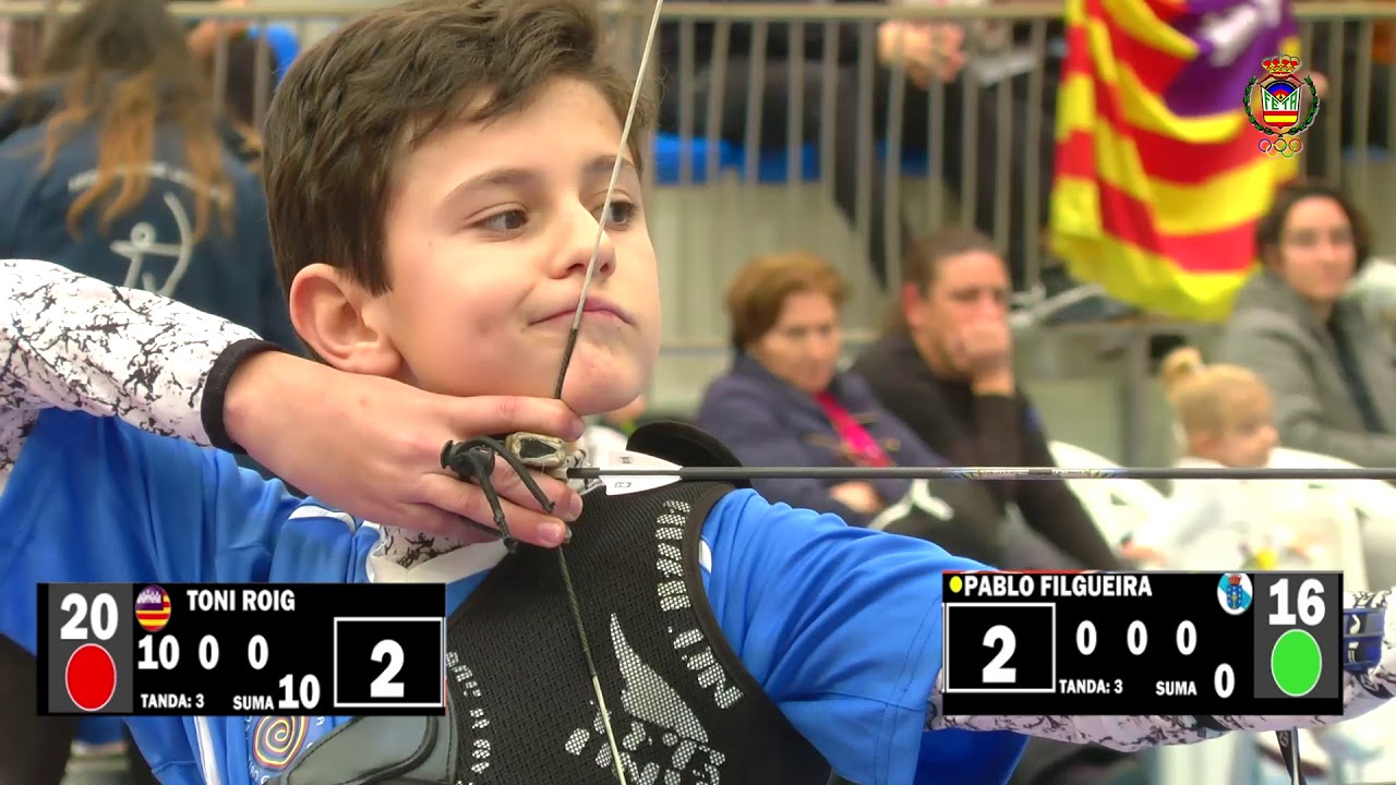 BENALMADENA FEB'19 - FINAL RECURVO M14 A&Ntilde;OS HOMBRES - CAMPEONATO ESPA&Ntilde;A CADETES y MENORES A&Ntilde;OS SALA