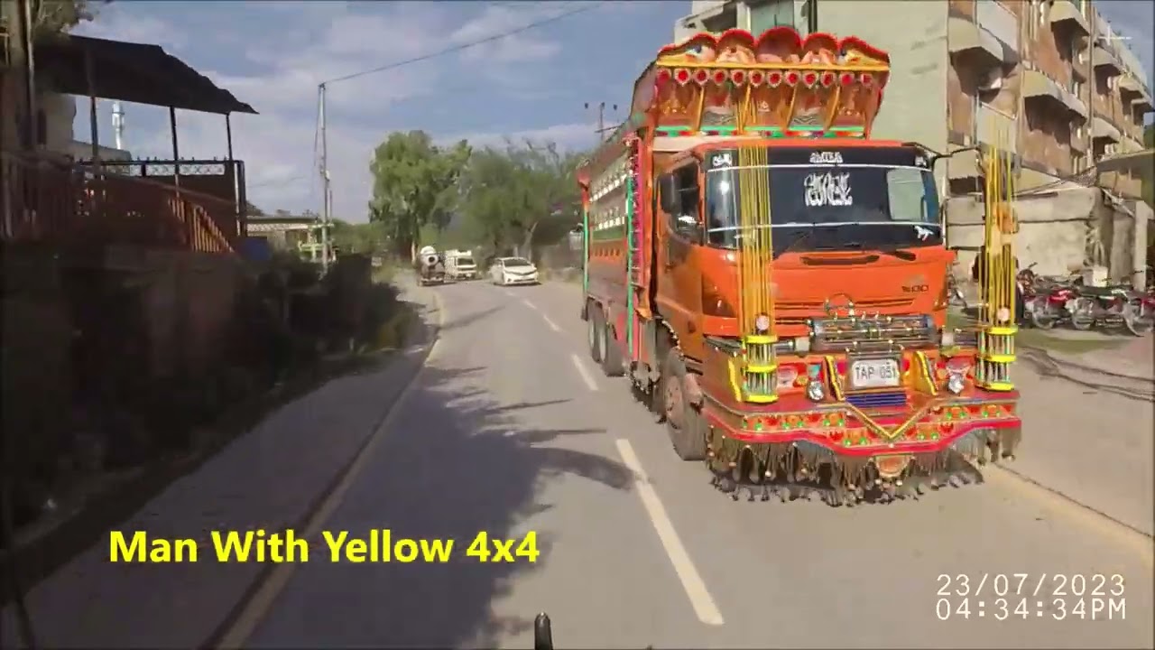 Old Murree Road I Pakistan I Full Road Video Barakahu to Murree  I Toyota BJ40 I Man With Yellow 4x4