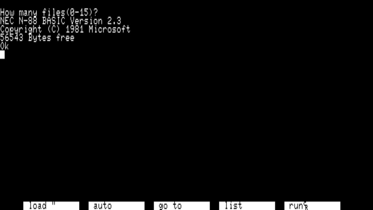 NEC PC-8801 MC