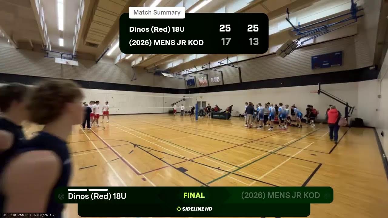 (2026) MENS JR KOD vs. Dinos (Red) 18U (2026.02.08)