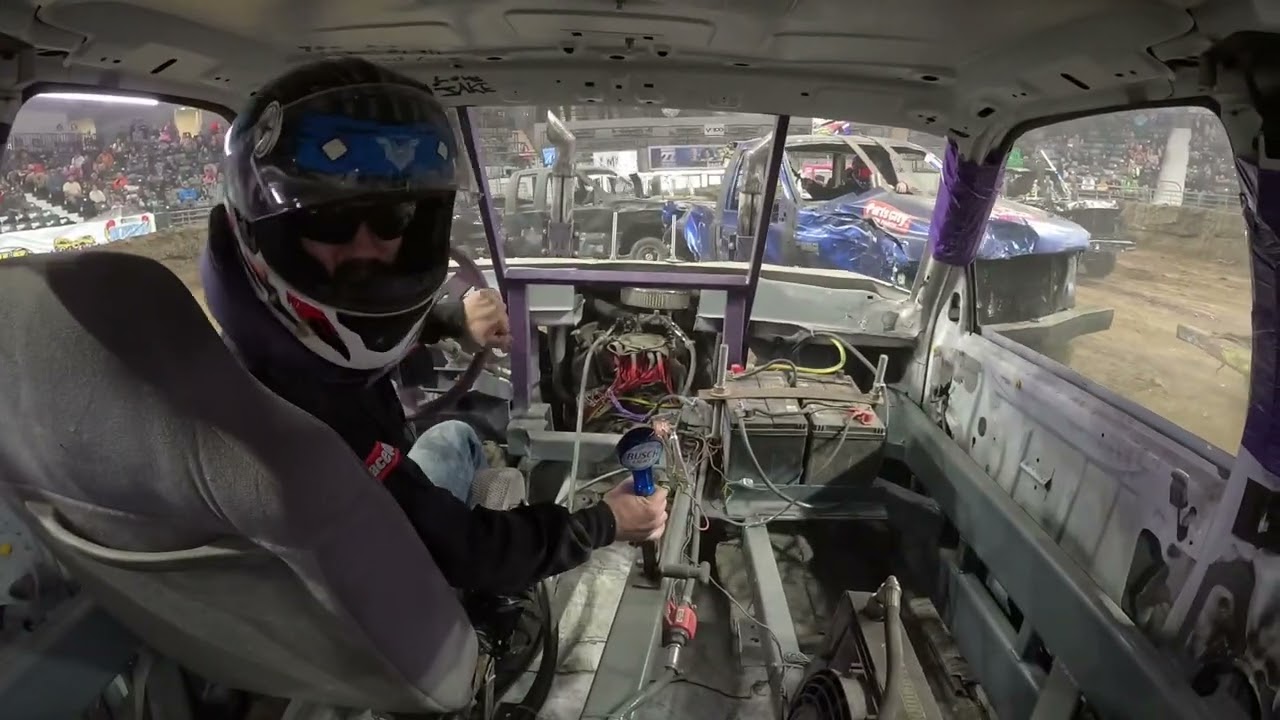 Blizzard Bash 2024 Trucks Go-Pro 4K Austin Krause