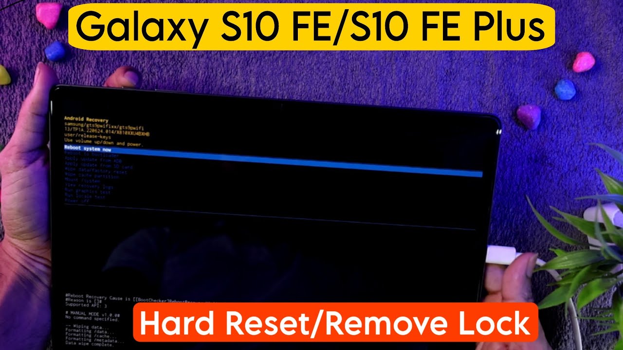 Samsung Galaxy Tab S10 FE/S10 FE Plus: How to Hard Reset | Google FRP Lock Bypass Guide