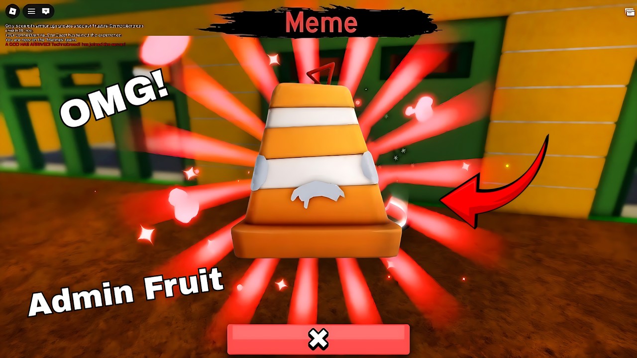 New Admin Meme Fruit + Completing Luckymaxer Admin Event Full Guide In Bloxfruit