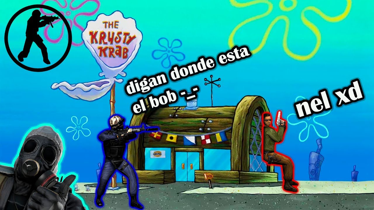 El mapa de El Crustáceo Cascarudo 🧽 COUNTER STRIKE 1.6