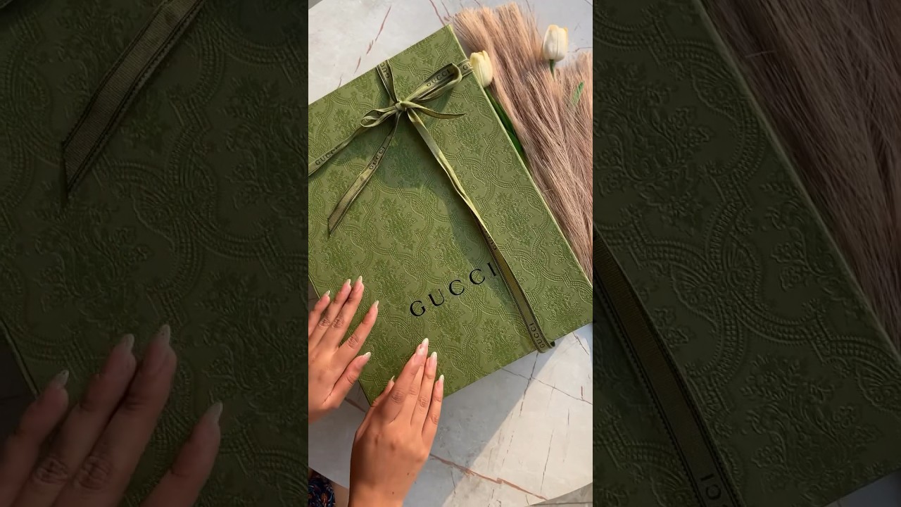 Unboxing my first *LUXURY* bag| Gucci horsebit❤️#ashortaday #gucci #luxury