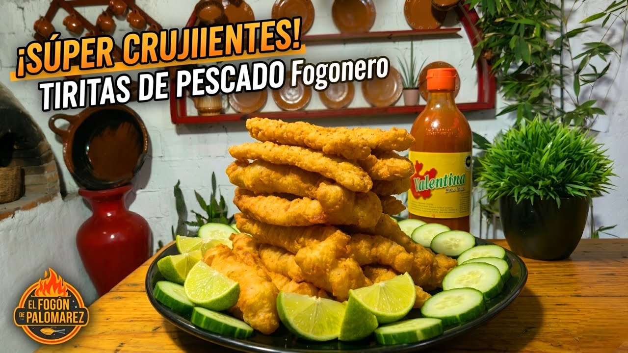 Tiritas de Pescado FRITAS y Súper CRUJIENTES | Receta de Tilapia al Fogón