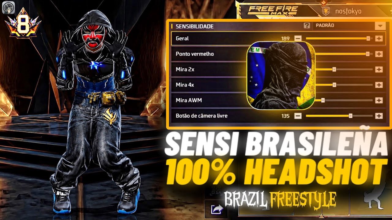 Free Fire Headshot Settings 2026 ⚡ Best Sensitivity Settings ⚙️ | Sensitivity + HUD Settings Free...