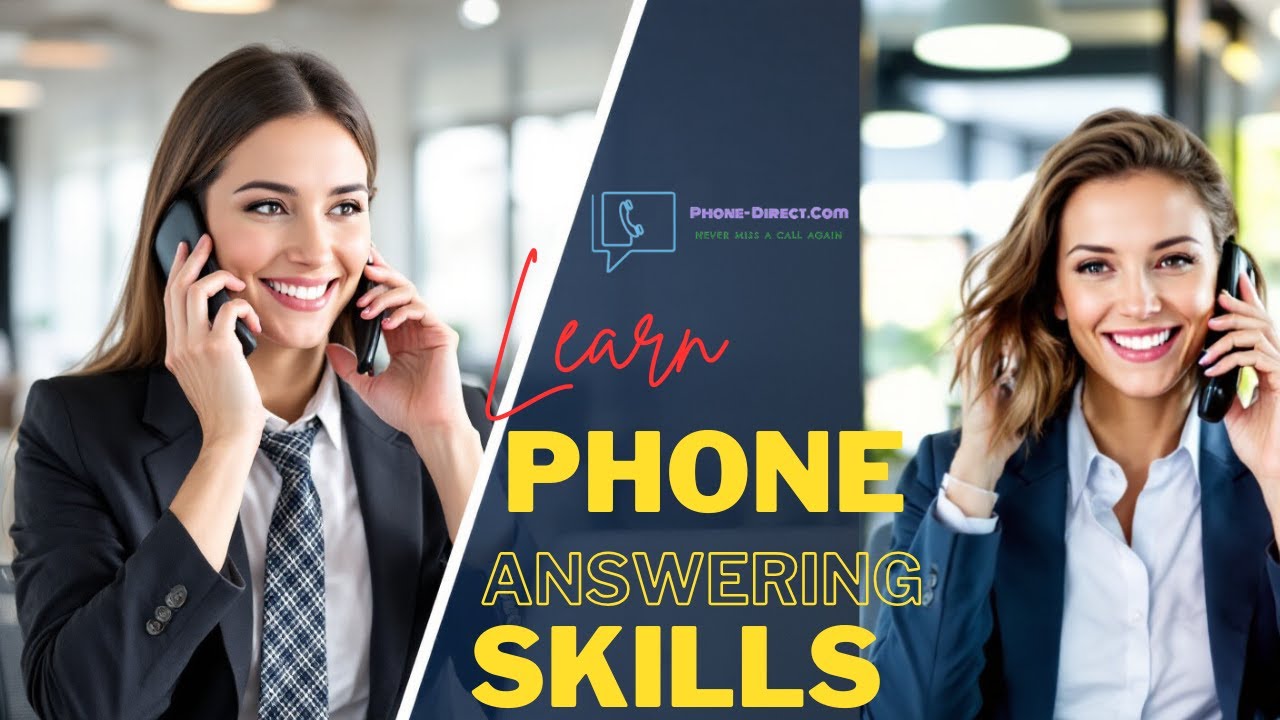How to Answer a Phone Call Professionally | Phone Direct Guide #customerservice  #phoneetiquette