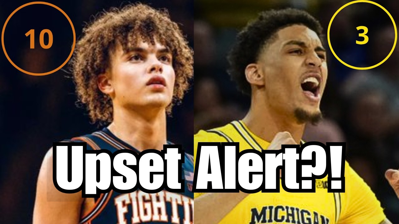 #3 Michigan vs #10 Illinois | Upset Alert? Preview & Prediction