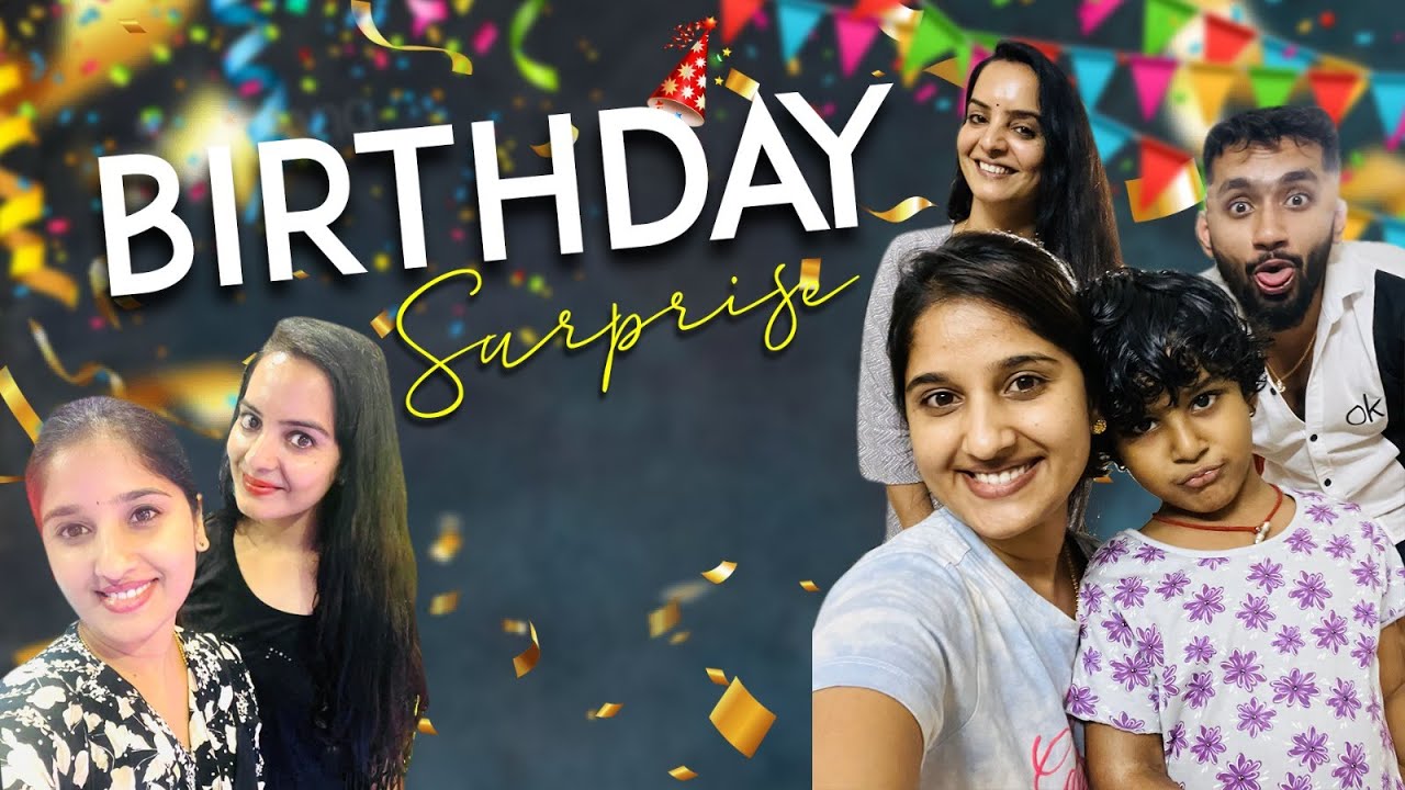 Birthday Surprise Celebrations for my Friend || Meghana Lokesh || Vlog || Roopa's World