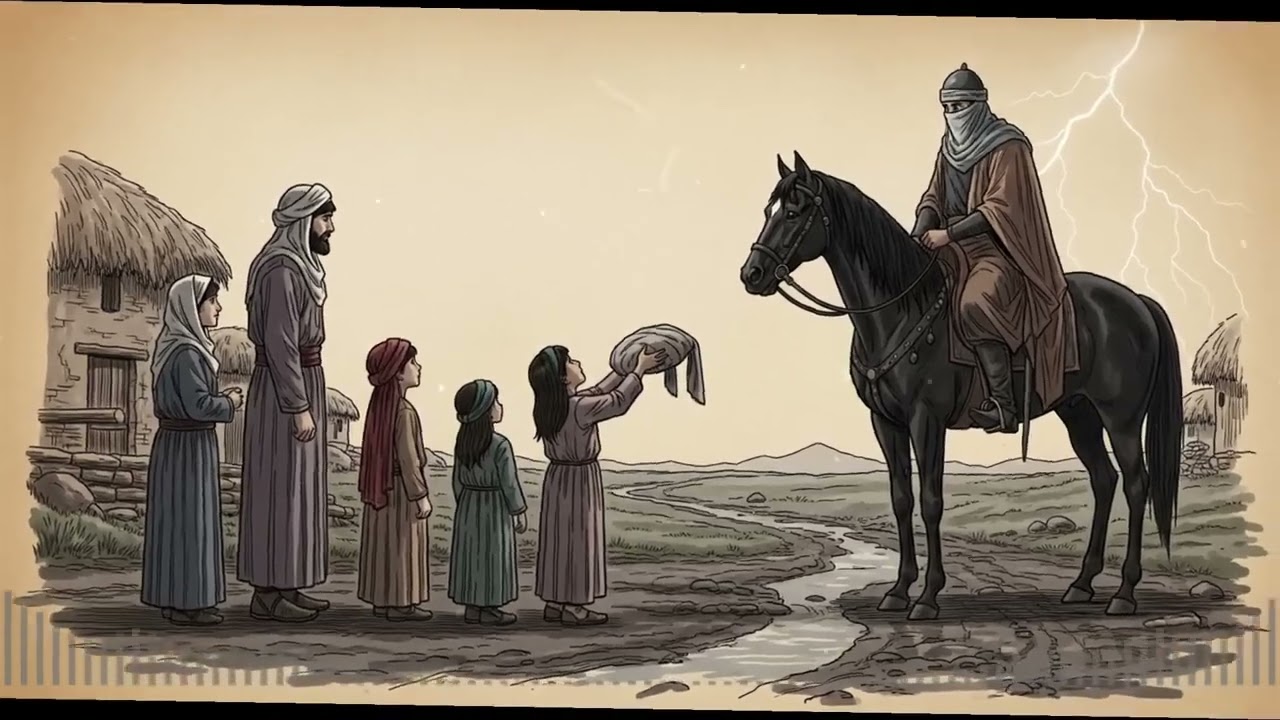رجل فقير يطرده راعي البيت من بيته ... في أليل ويرزقه الله