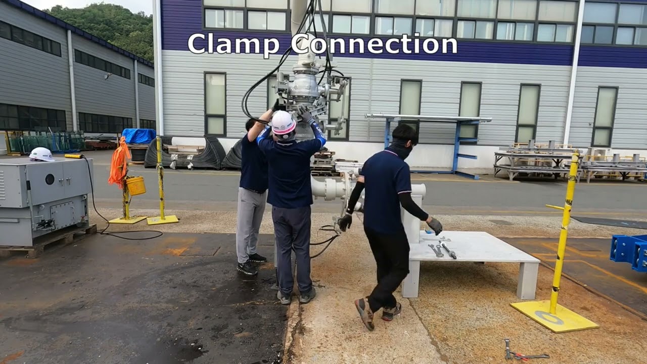 Marine Loading Arm ERS Assembly Test