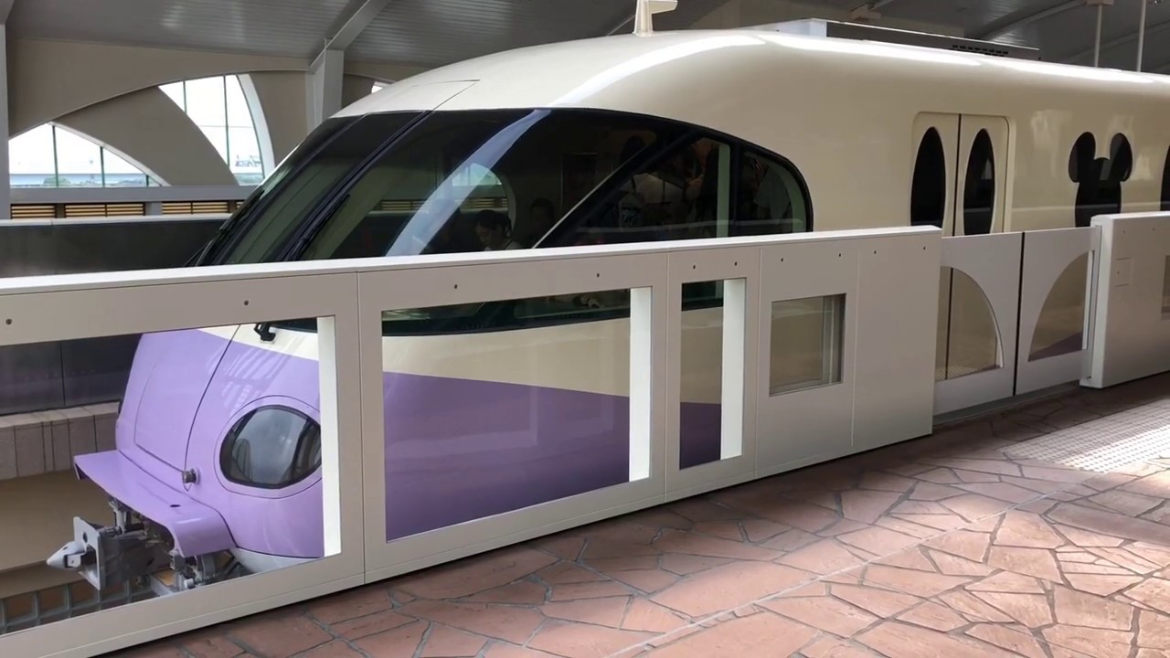 【新型ホームドア】ディズニーリゾートラインに新しいホームドアが導入開始 Disney Resort Line