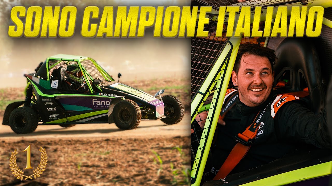 MATTIA CATTAPAN CAMPIONE ITALIANO 2023 AUTOCROSS | CATEGORIA KARTCROSS FORMULA DRIVE