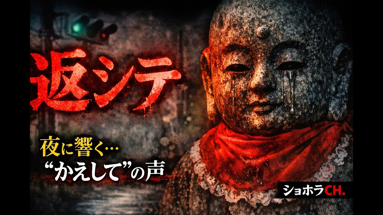【怪談】赤いよだれかけ｜“返さないと、入ってくる”