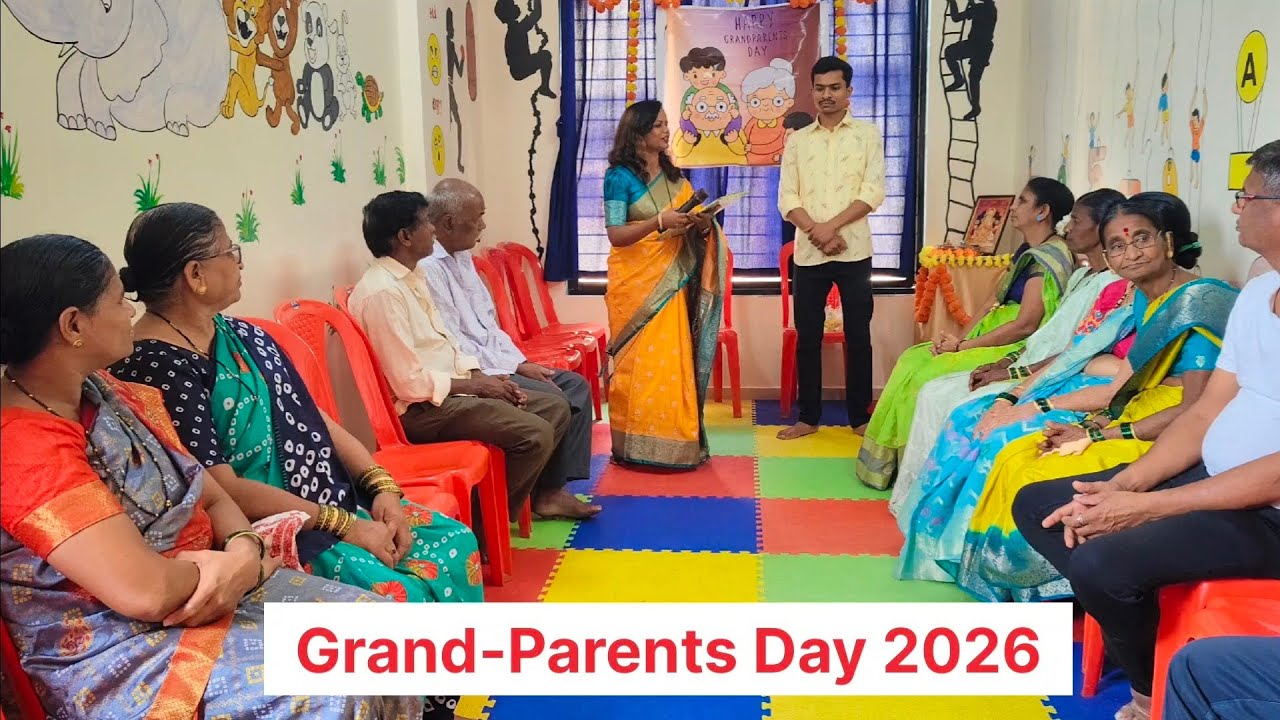 Grandparents Day Celebration in Preschool ❤️ | Emotional & Heartwarming Moments | Gingle Kidz