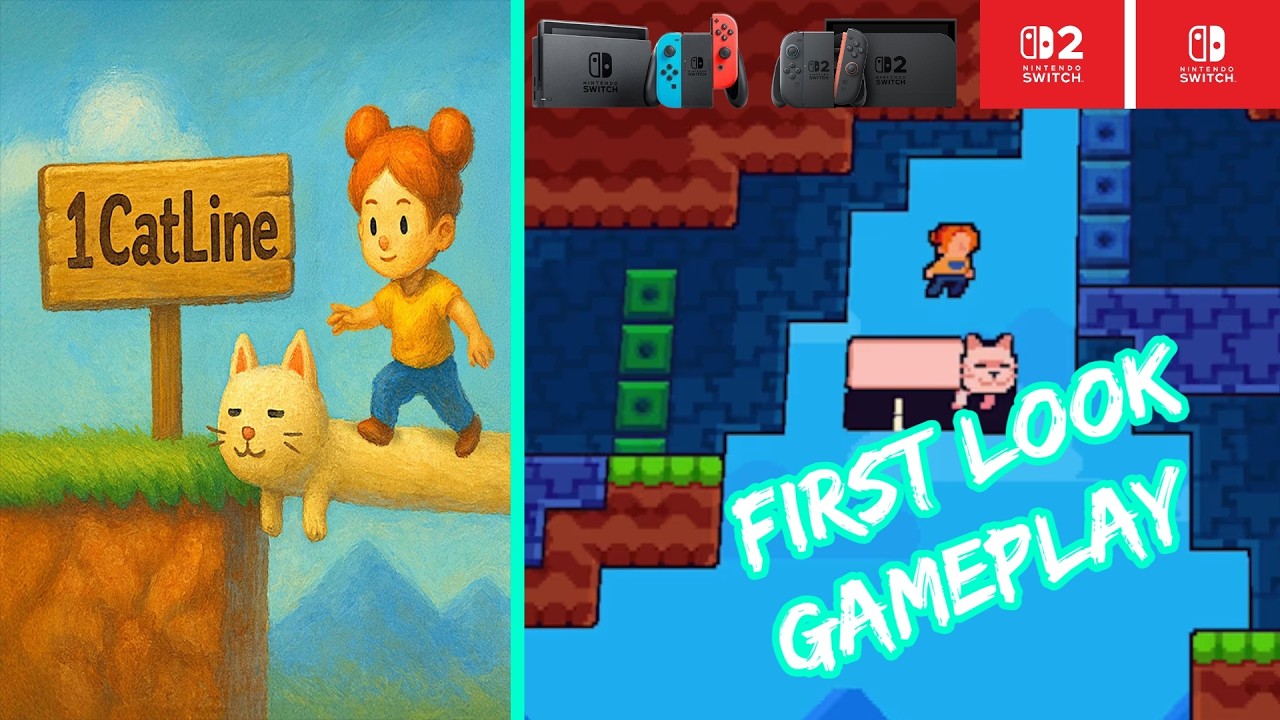 1 CatLine – Nintendo Switch / Switch 2 Gameplay