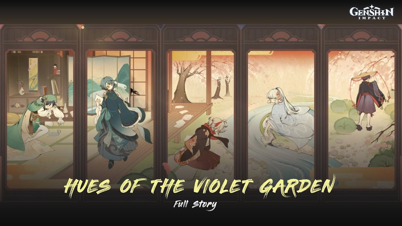 Genshin Impact (ENG): Hues of the Violet Garden (Version 2.6) | No Commentary
