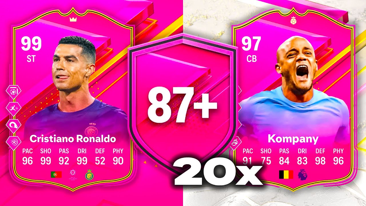 20x 87+ PLAYER PICKS & 93+ ICON PICKS! EA FC24 Ultimate Team