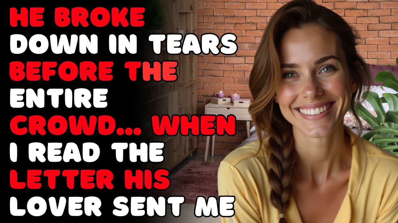 HE BROKE DOWN IN TEARS BEFORE THE ENTIRE CROWD&hellip; WHEN I READ THE LETTER HIS LOVER SENT ME