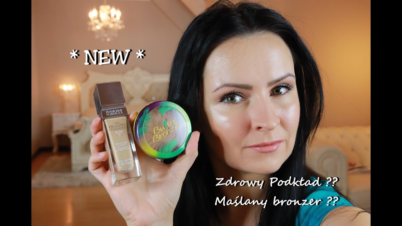 Physicians Formula The Healthy Foundation & Butter Bronzer - Test i Recenzja | by Malowanka