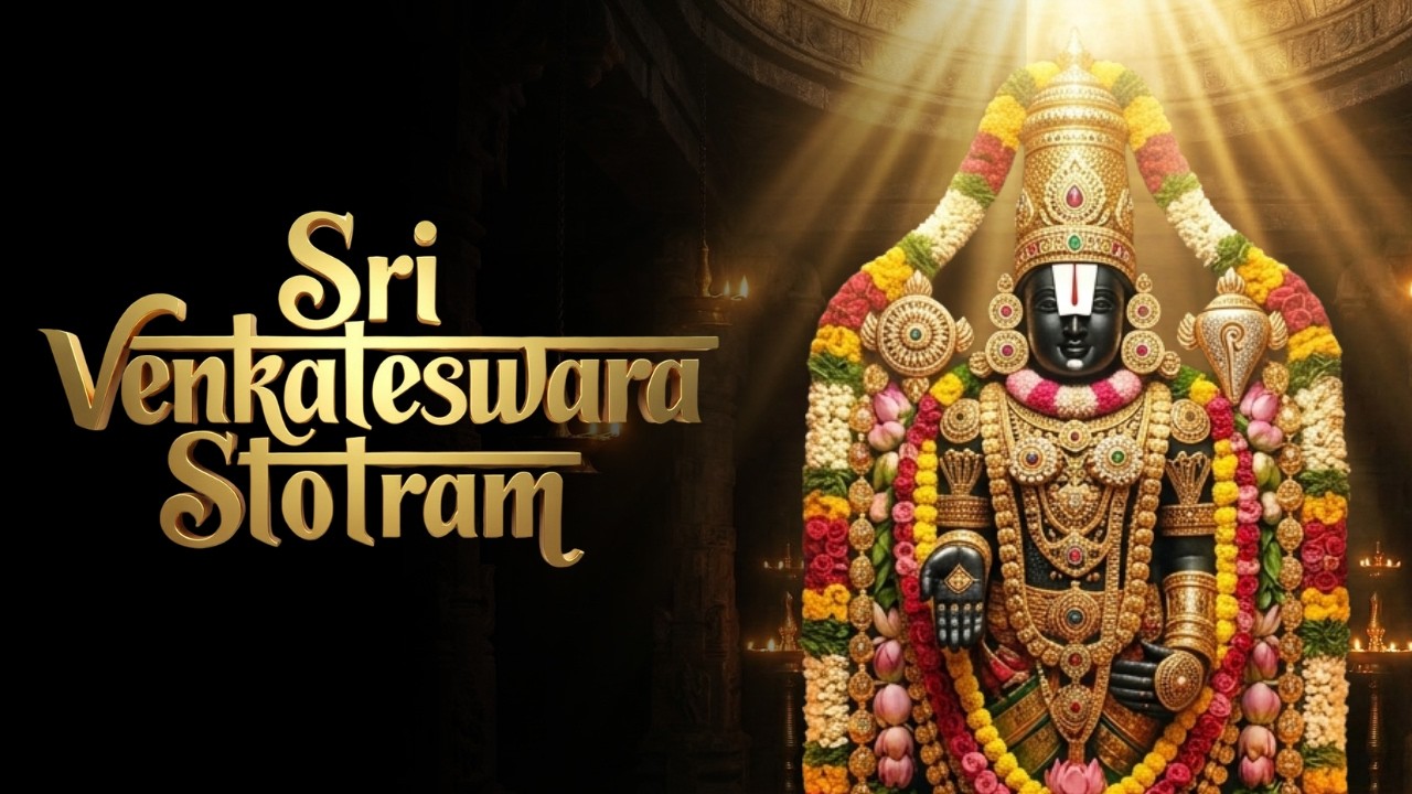 Sri Venkateswara Stotram | శ్రీ వెంకటేశ్వర స్తోత్రం | Powerful Devotional Prayer | Govinda Govinda