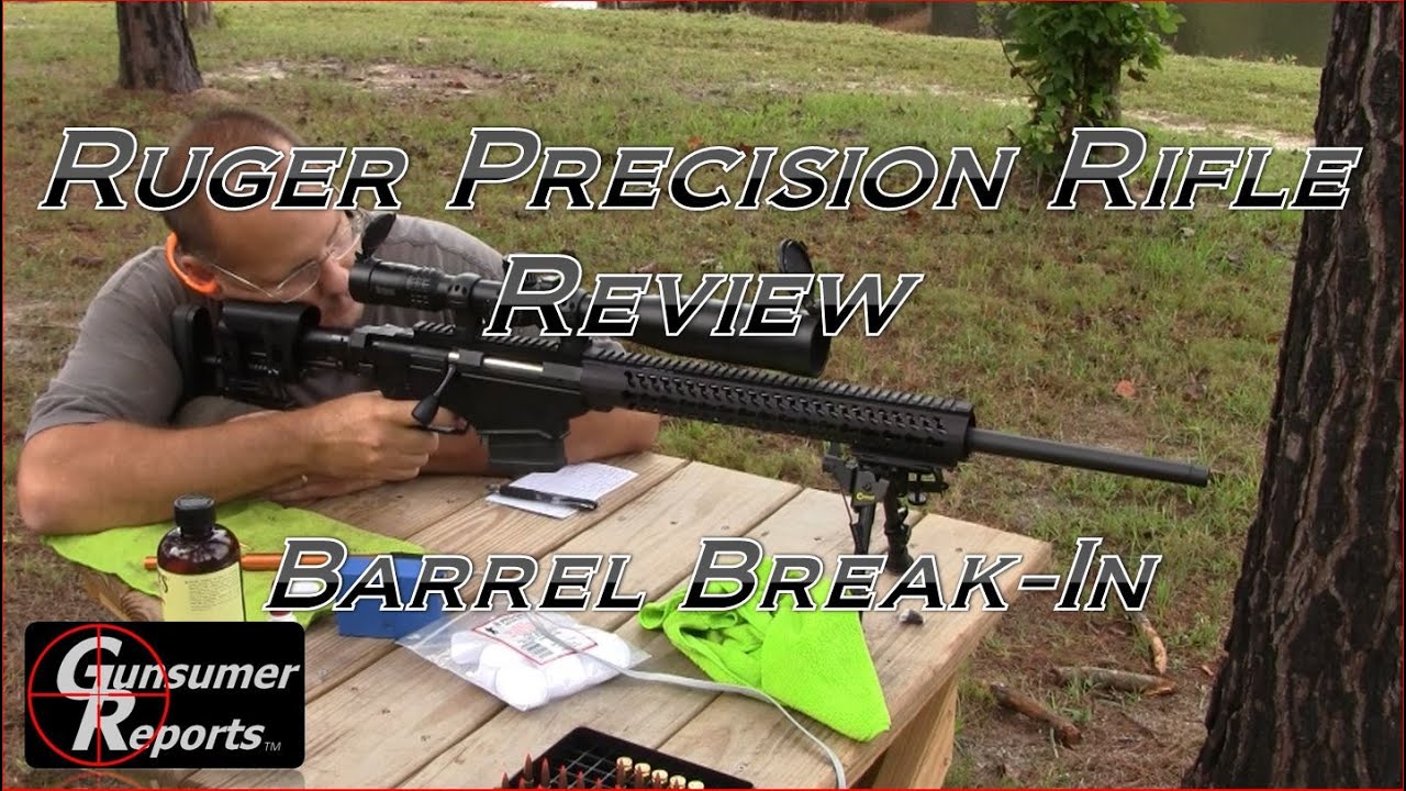Ruger Precision Rifle Review: Barrel Breaking-In