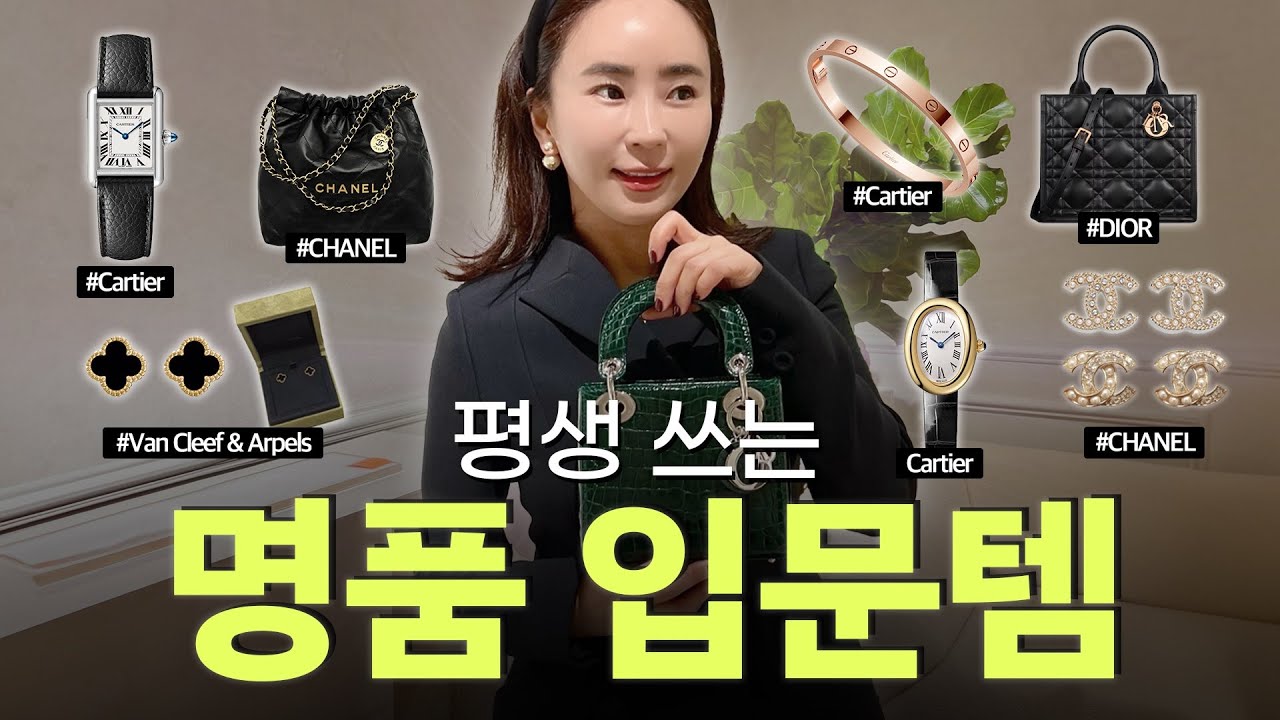 명품 사기 전 먼저 보세요❤‍🔥평생 뽕뽑는 명품 입문템|백 시계 주얼리 총망라👜⌚💎
