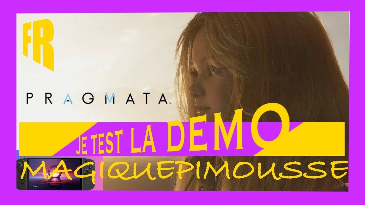 PRAGMATA decouverte de la demo sur legion go