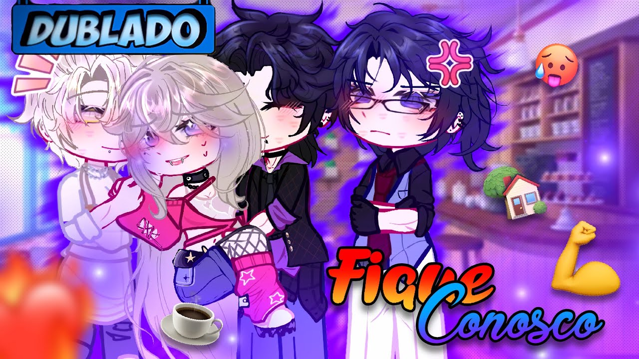 [DUBLADO] Fique CONOSCO! 🫣 | Mini Filme | Gacha Club