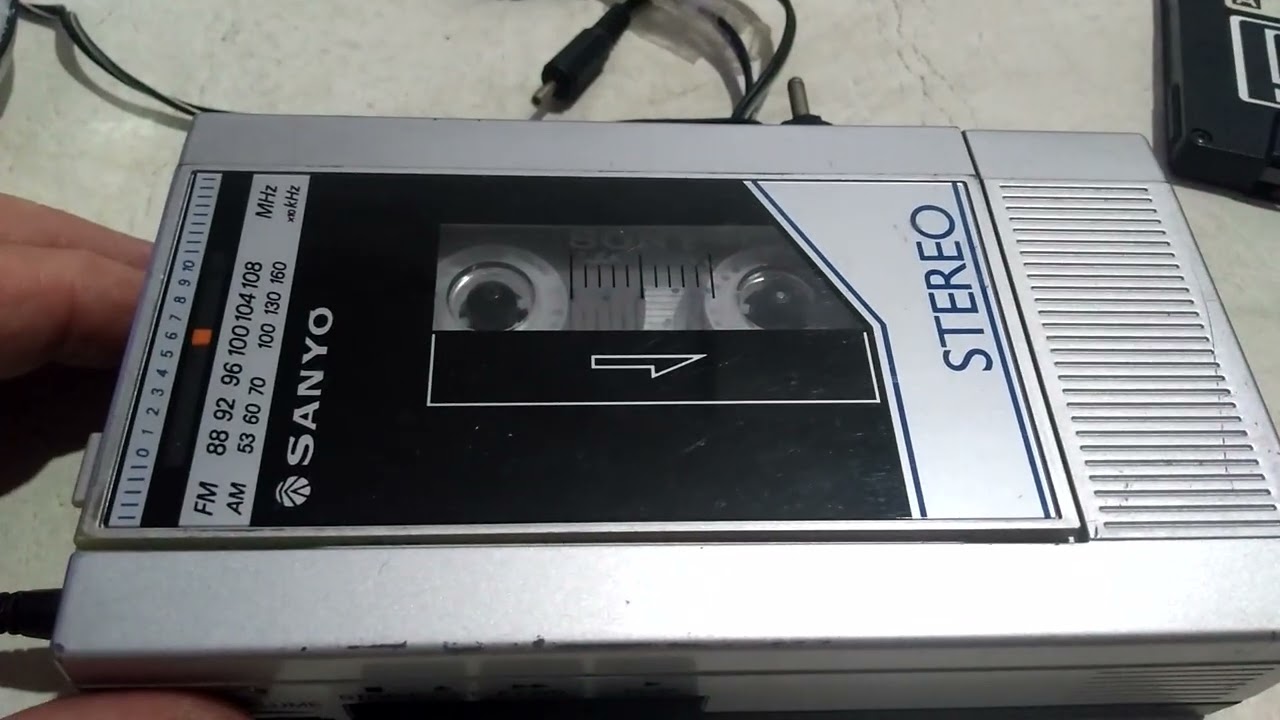 Walkman Sanyo Mg-27 Con Radio Am-fm Casetera Funcionando!!