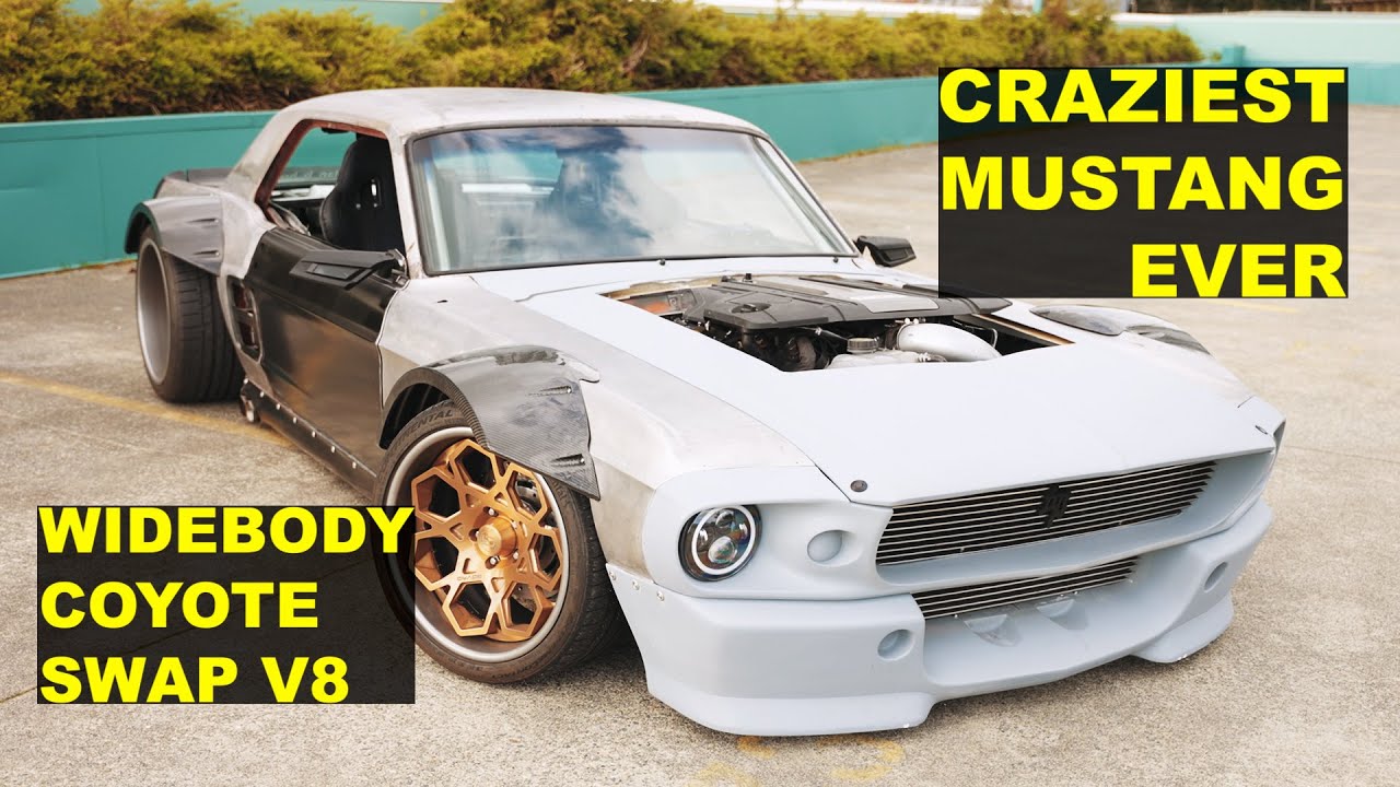 The Craziest 1967 Widebody Mustang Ever With a Coyote Swap V8 - Full Tour