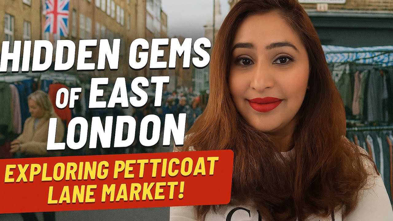 Hidden Gems of East London: Exploring Petticoat Lane Market!