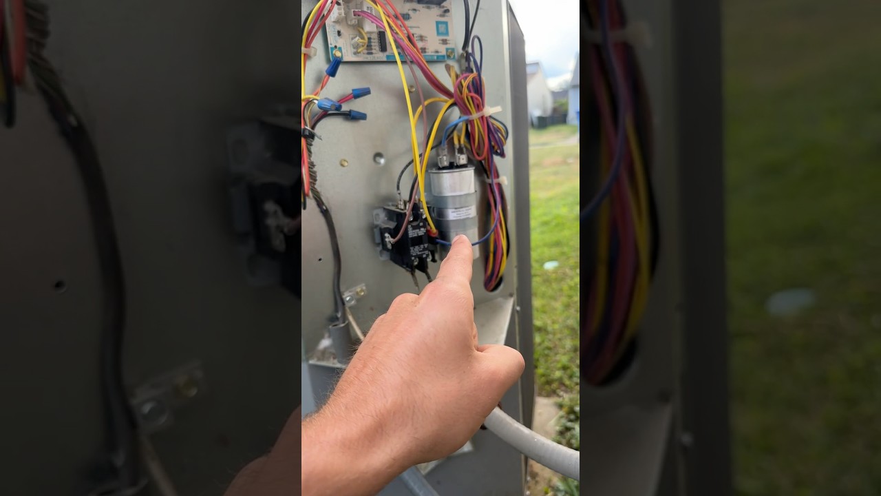 A/C not blowing cold air #diy #airconditioner