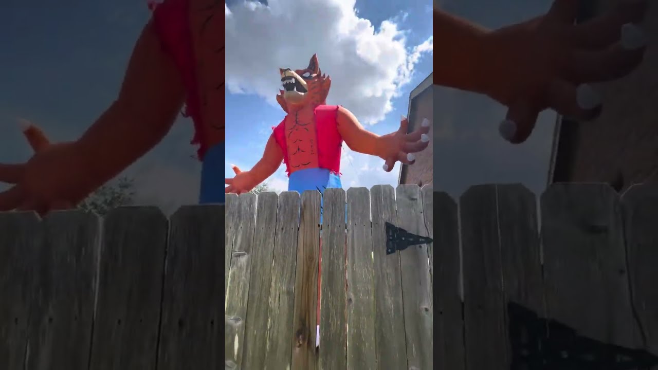 NEW!! 20FT colossal Werewolf from At home! 230$ #halloween #werewolf #colossal 