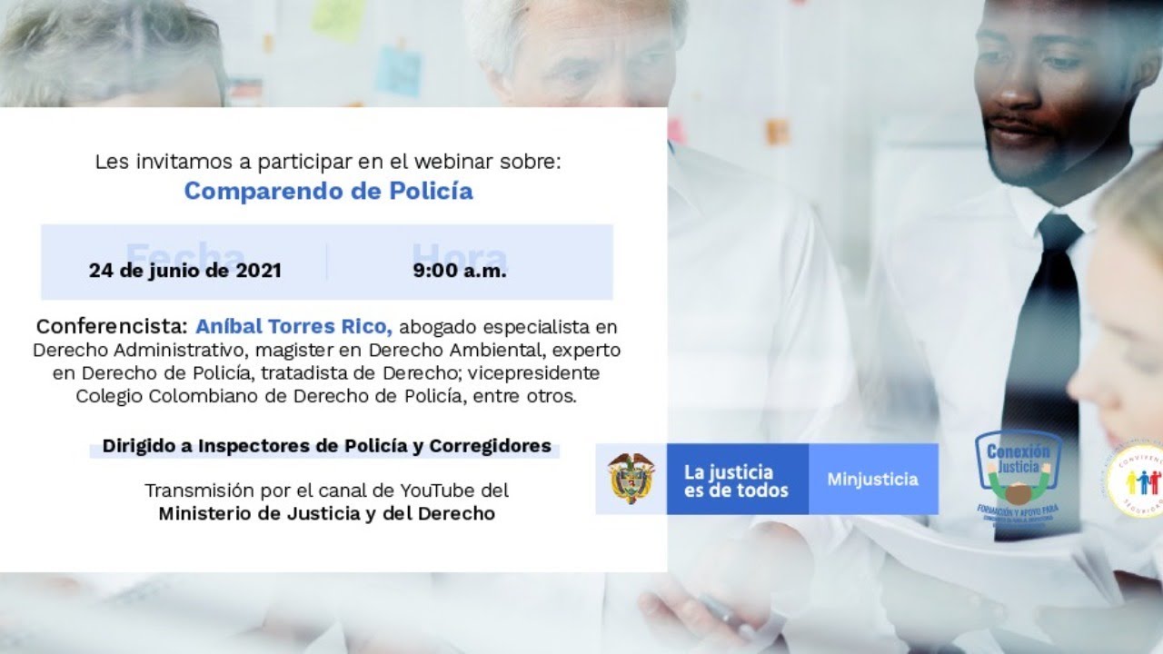 Conferencia El Comparendo de Polic&iacute;a