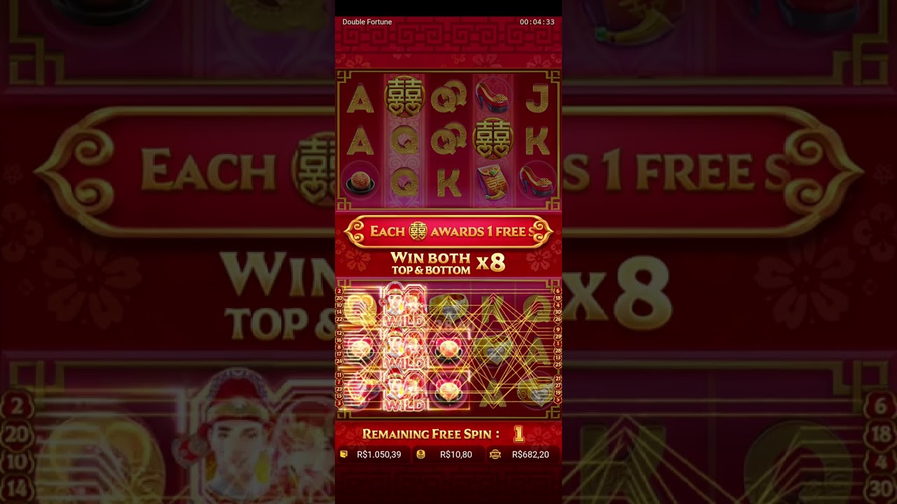 forra no Double Fortune. (Plataforma BigWin) maxwin?