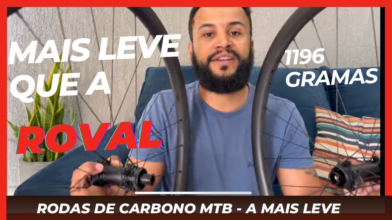 Novo projeto Rodas de Carbono Super Light - Mais leve que Roval Control SL