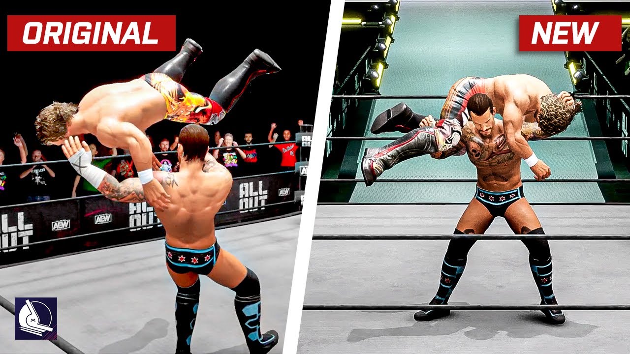 AEW Fight Forever: 20 Epic Finisher variations (animations)