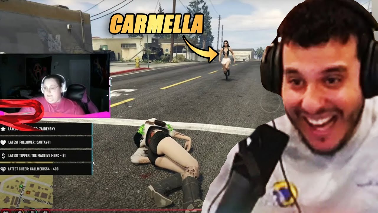 Ramee Reacts to Carmella Getting Into a Shootout with Punch Out Girl | Prodigy 2.5 | GTA | CG