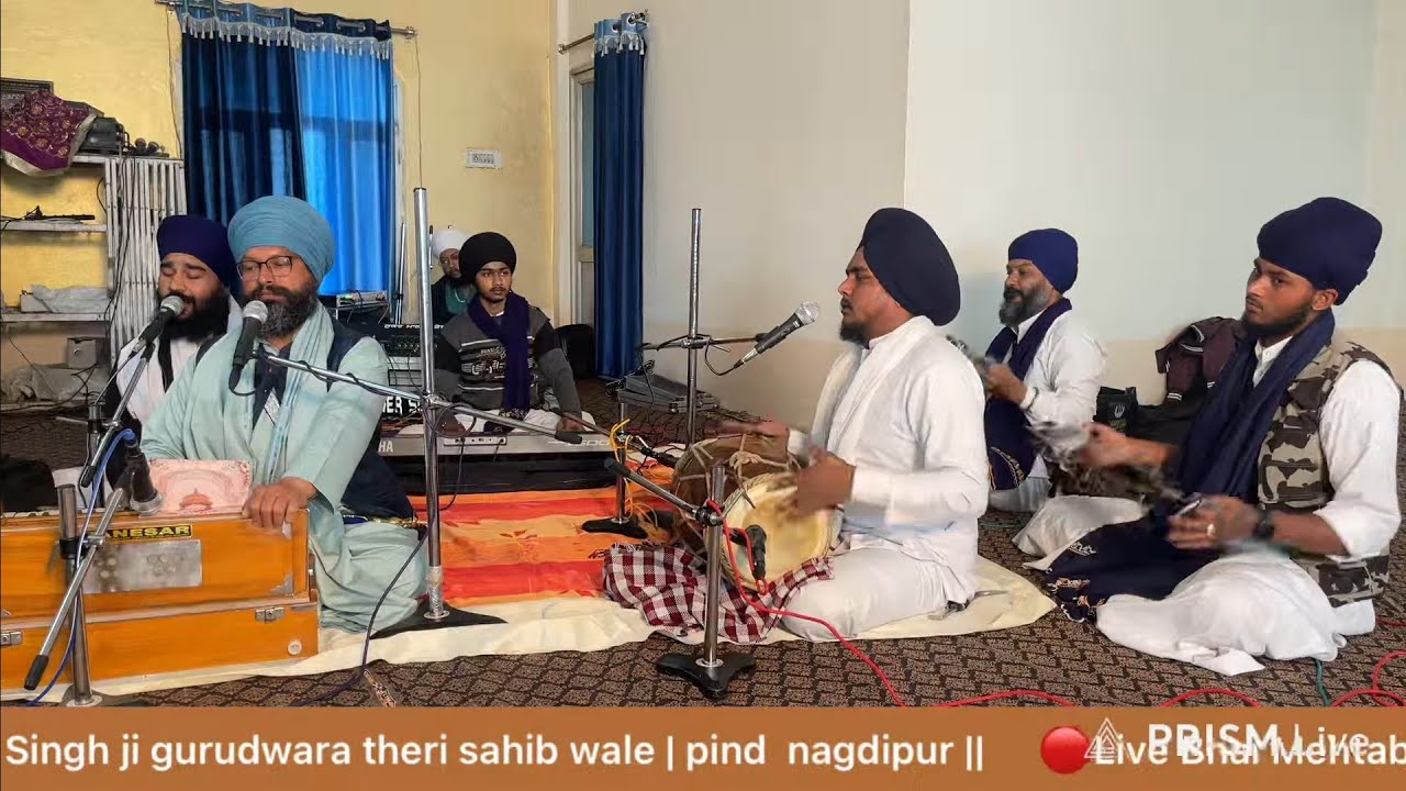 🔴bhai mehtab singh ji theri saib wale live||