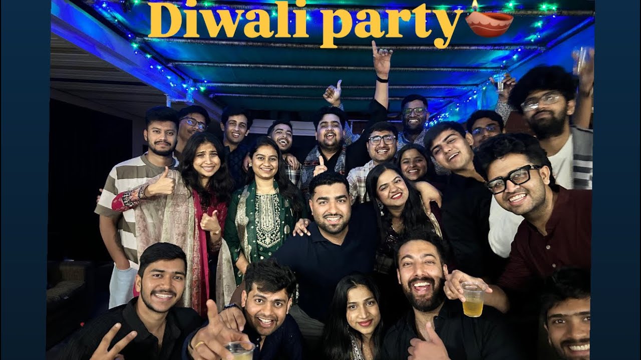 Biggest diwali party in adelaide🇦🇺First Diwali Away From Home🇮🇳Diwali Celebration in australia 🇦🇺