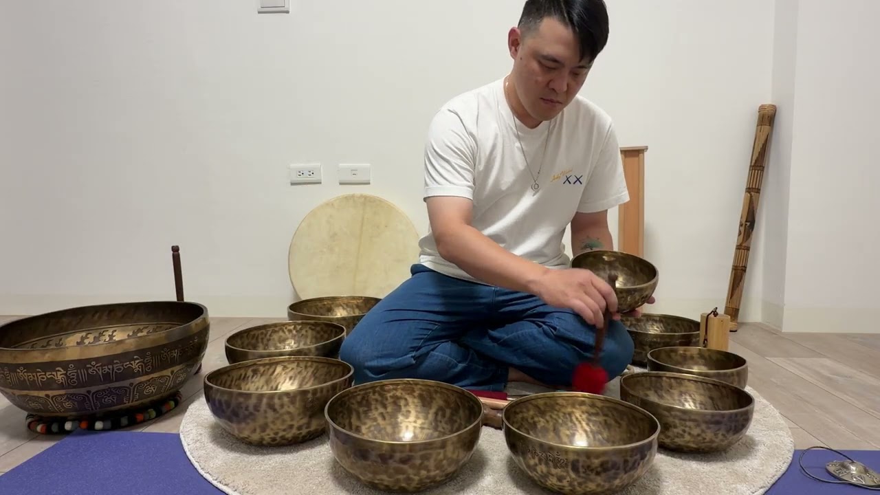 腦袋停不下來的人｜20分鐘放空頌缽For Overthinkers | 20 Min Singing Bowl Meditation